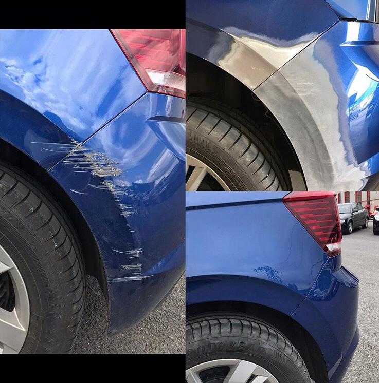 car scratch repair cost ireland